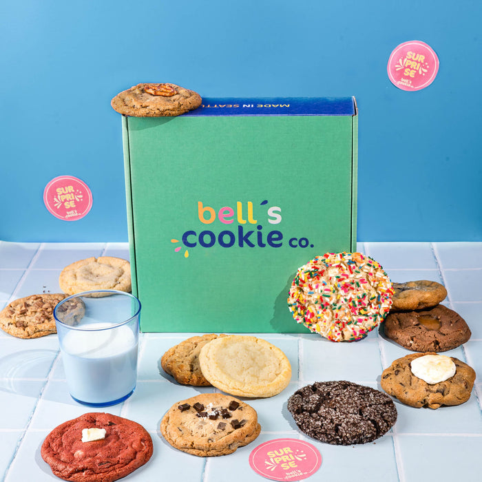 Surprise bundle : a photograph showing various different cookies
